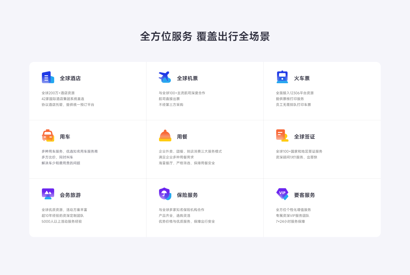 泛嘉商旅的功能截图