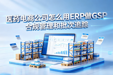 医药电商<dptag>公</dptag><dptag>司</dptag><dptag>ERP</dptag>实现GSP合规管理与批次追踪解决方案