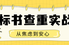 从焦虑到安心:标书查重实战经验分<dptag>享</dptag>
