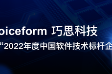 持续聚力、深耕体验赛道，Choiceform巧思科技荣膺年度中<dptag>国</dptag><dptag>软</dptag><dptag>件</dptag>技术标杆企业奖