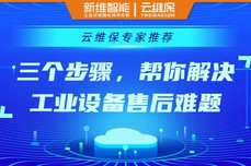 云维保专家推荐：三个步骤，帮你解决工业设备售后难题