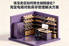 珠宝类<dptag>目</dptag>如何做仓储精细化？淘宝电商对账库存<dptag>管</dptag><dptag>理</dptag>解决方案