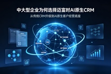 迈富时AI原生CRM解决方案:升级中大型企业CRM的智能客户管理工具