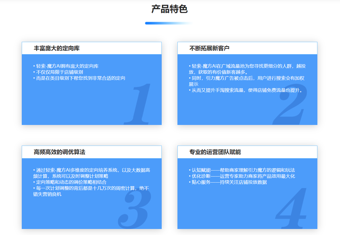 轻索-魔方AI的功能截图