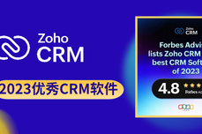 2023福布斯榜单出炉，Zoho CRM综合评分居榜首