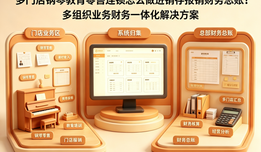 多门店钢琴教育零售连锁怎么做进销存报销财务总账？多组织业务财务一体化解决方案
