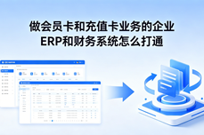 做会员卡和充值卡业<dptag>务</dptag>的企业 <dptag>ERP</dptag>和<dptag>财</dptag><dptag>务</dptag><dptag>系</dptag><dptag>统</dptag>怎么打通？