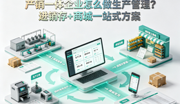 产销一体企业怎么做生产管理？进销存+商城一站式方案