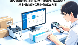 医疗器械商家如何做UDI管理并对接金蝶？线上供应商代发业务解决方案