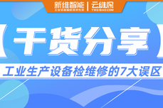 云维保干货分享：工业生产设备检维修的7大误区