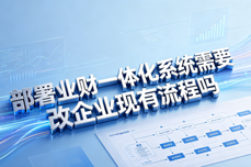 2026部署业<dptag>财</dptag>一体化<dptag>系</dptag><dptag>统</dptag>需要改企业现有流程吗？