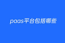paas<dptag>平</dptag><dptag>臺</dptag>包括哪些