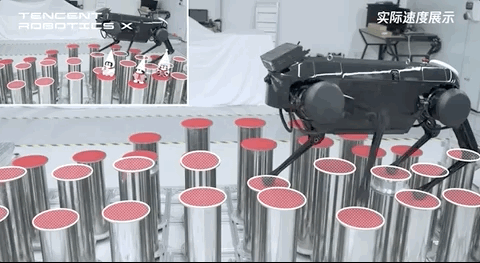 功夫機(jī)器狗！鵝廠機(jī)器狗穿越梅花樁：空翻、單樁跳、作揖
