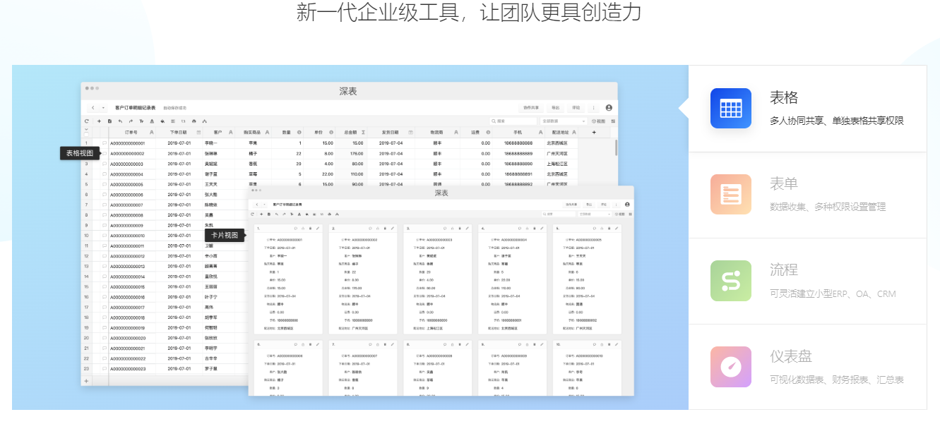 表格工具软件盘点：远远不止是Excel