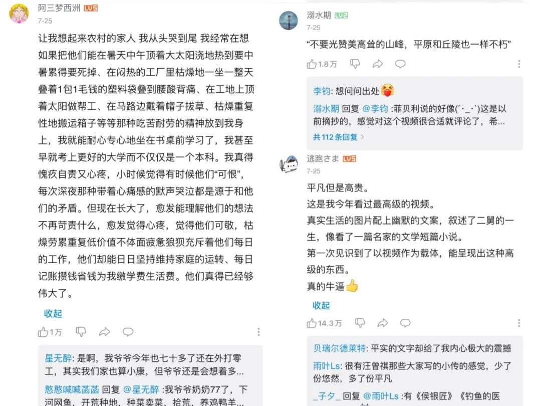 二舅為什么火了：頂級文案+有情感共鳴的故事