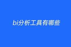 <dptag>bi</dptag>分析工具有哪些