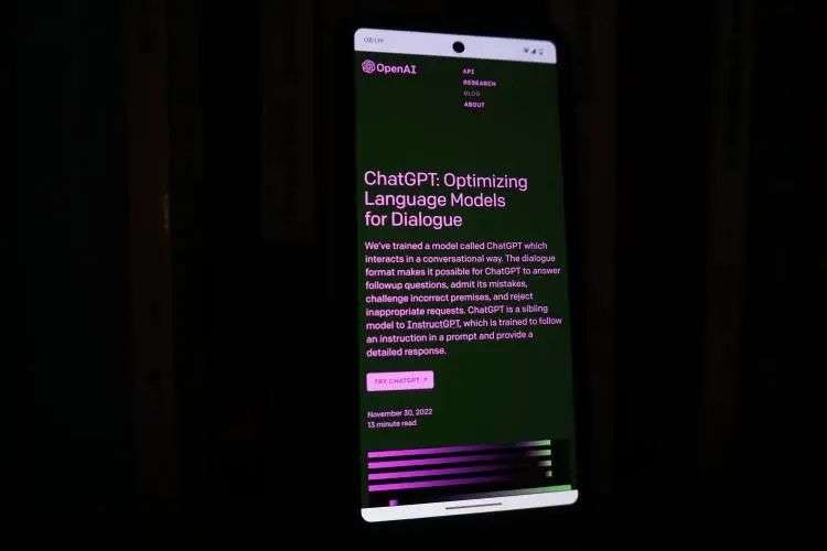 ChatGPT的戰爭不會濃縮于一個晚上