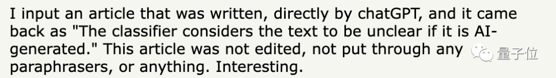 ChatGPT官方鉴别器紧急发布！当代自相矛盾，不想却遭遇群嘲