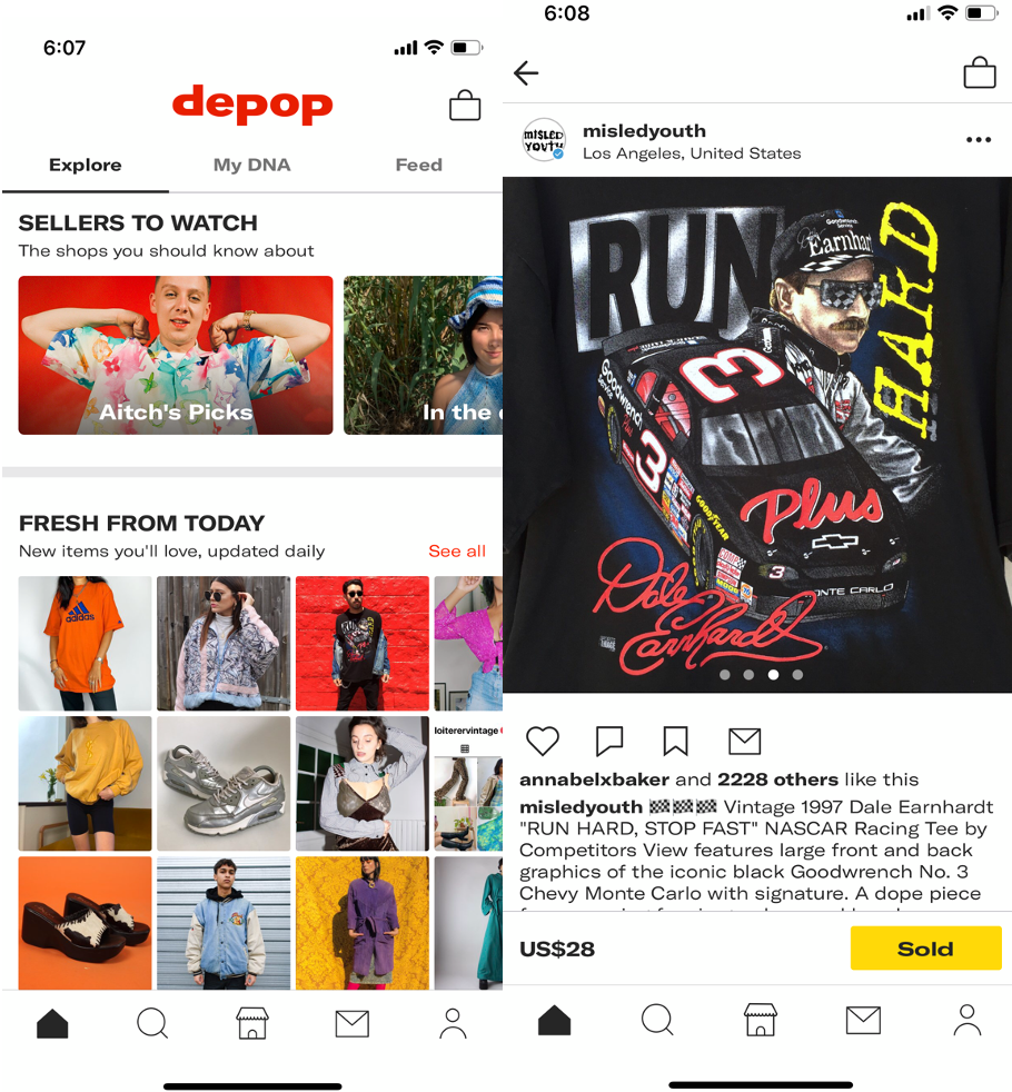 年轻人为什么热捧英国闲鱼Depop？