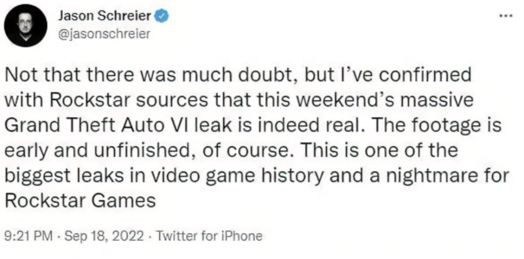 苦心開發 8 年白干了？官方回應 GTA6 游戲源碼泄露