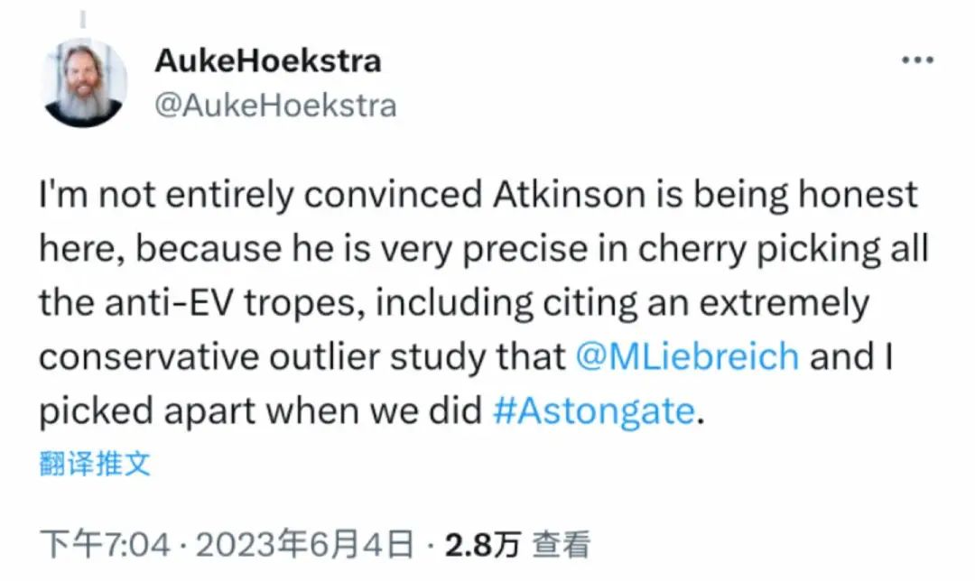 “電動車其實并不環(huán)保”,憨豆先生公開反對電車，然后被罵慘了