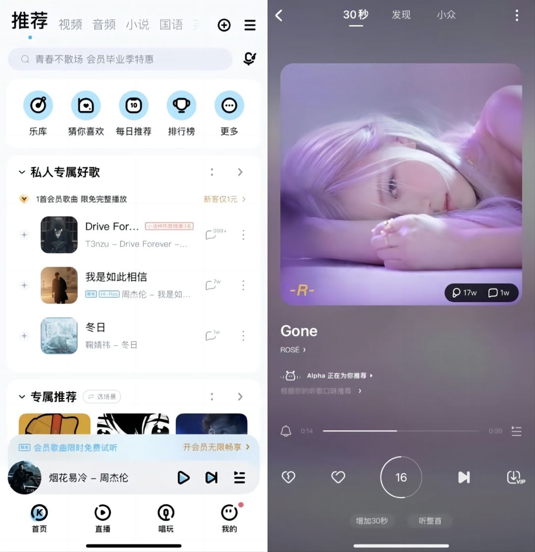 网易云、QQ音乐、酷狗、汽水……你的音乐软件懂你吗？