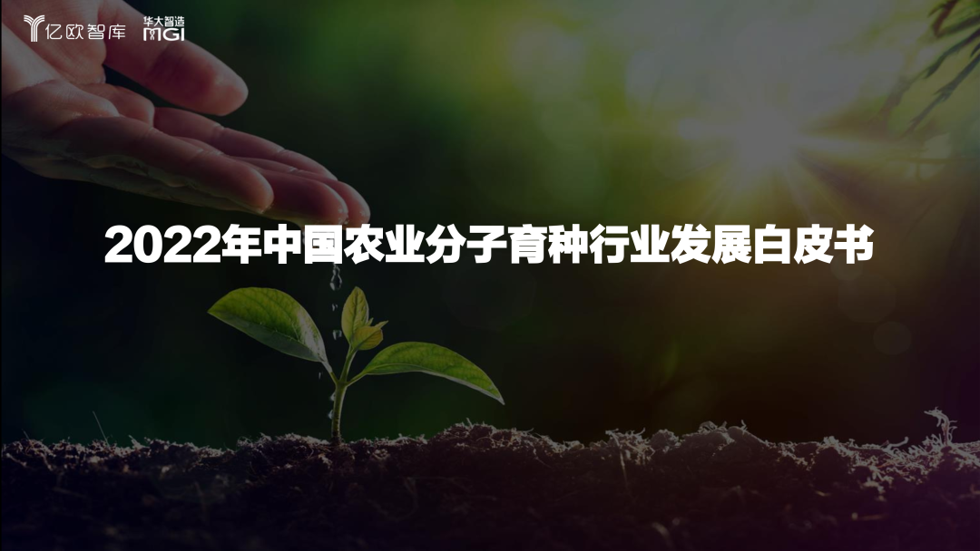 我們為什么看好中國分子育種？“最后一公里”并非遙不可及