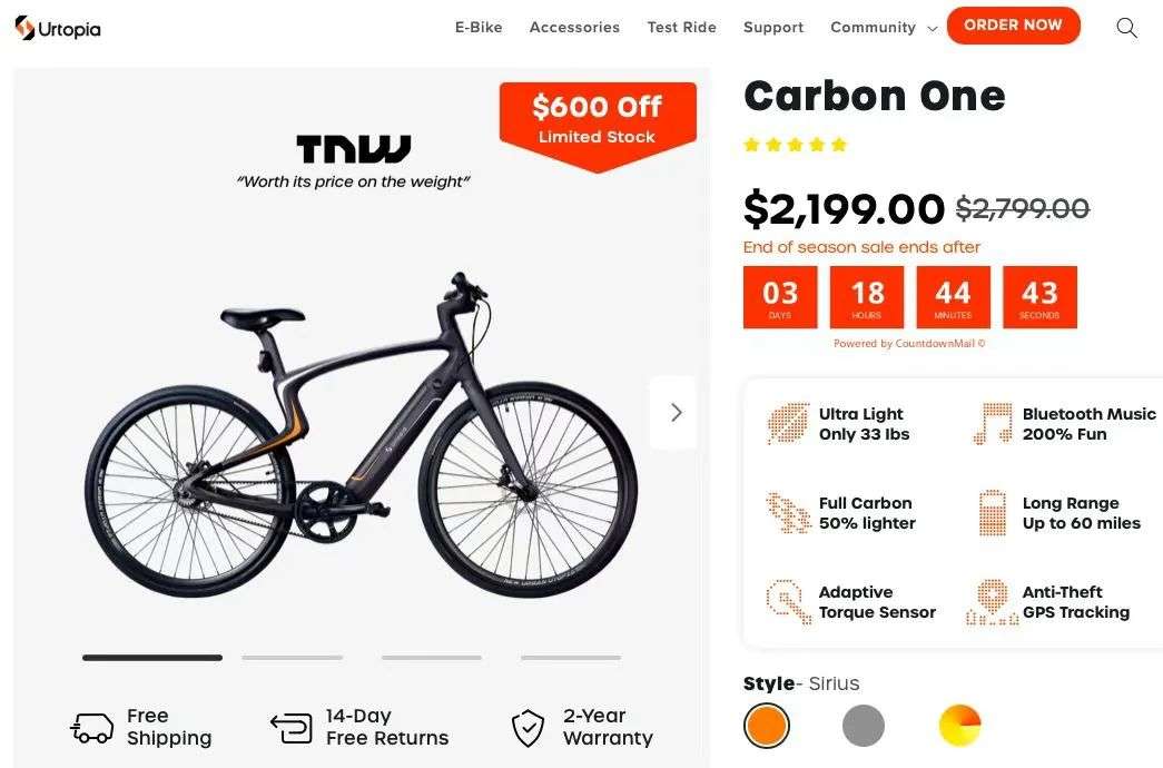 腾讯投了一辆自行车，售价12000起