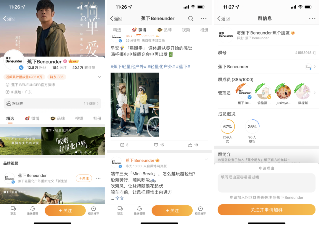 戶外品牌TOP1，會員復購率三連增長，蕉下如何實現私域業績高增長？