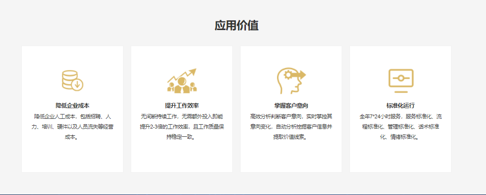 中金智汇——智能外呼机器人的功能截图