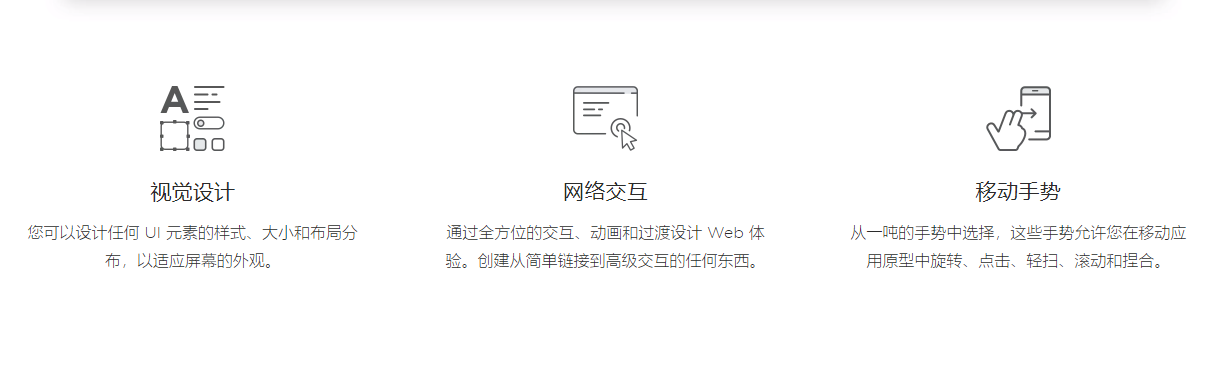 JustinMind的功能截图