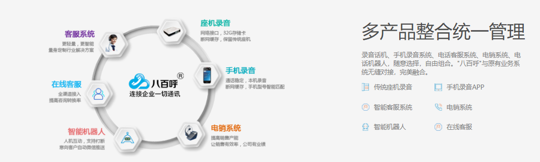 八百呼的功能截图