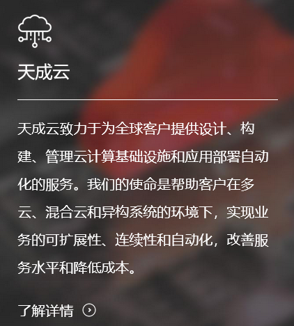 华胜天成的功能截图