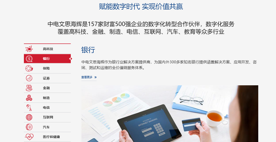 文思海辉的功能截图