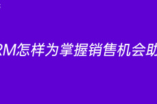 CRM怎样为掌握<dptag>销</dptag><dptag>售</dptag>机会助力