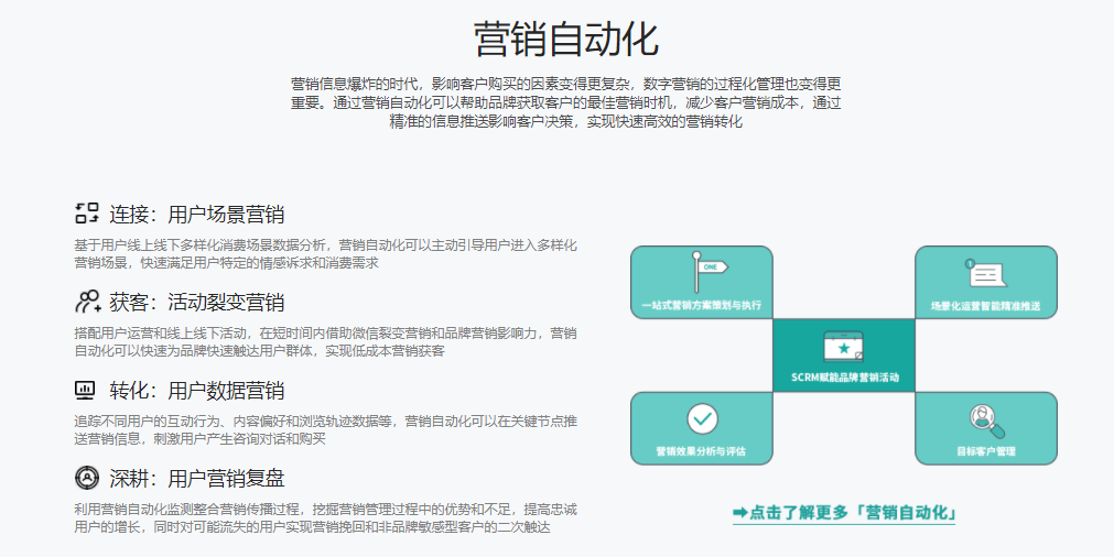 群脉SCRM的功能截图