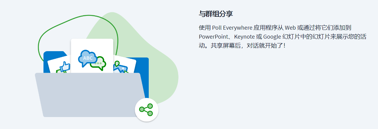 Poll Everywhere的功能截图