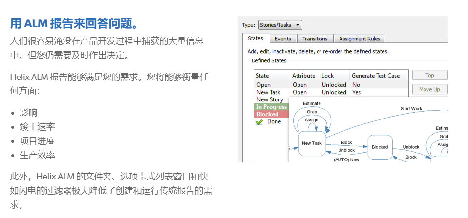 Helix ALM的功能截图