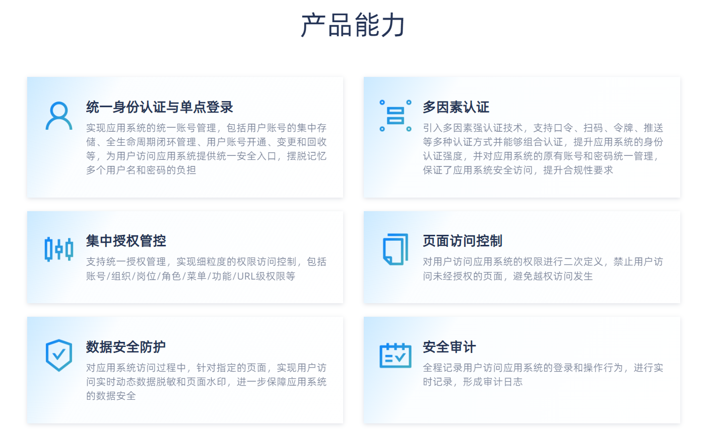 通付盾-身份安全网关的功能截图