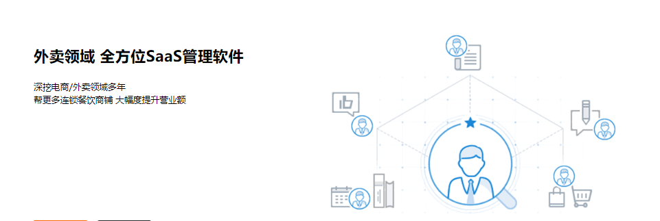 外卖邦SaaS系统的功能截图