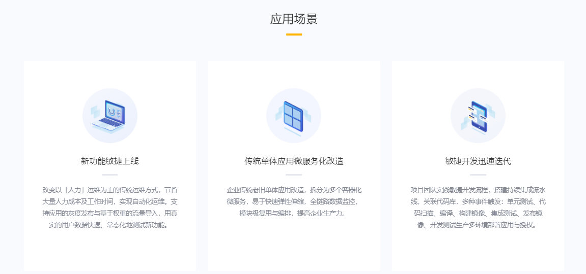 才云Caicloud的功能截图