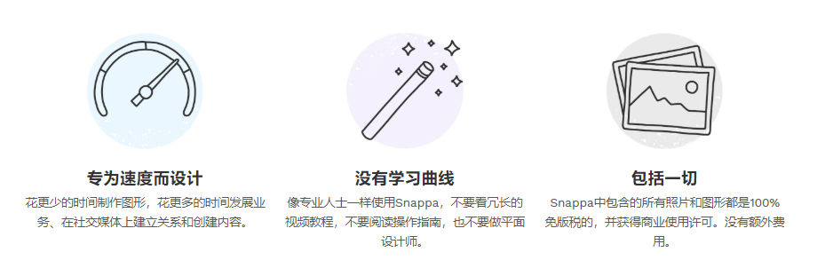 Snappa的功能截图