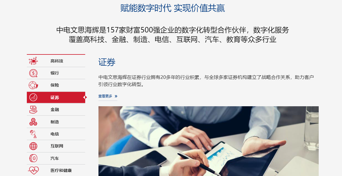 文思海辉的功能截图