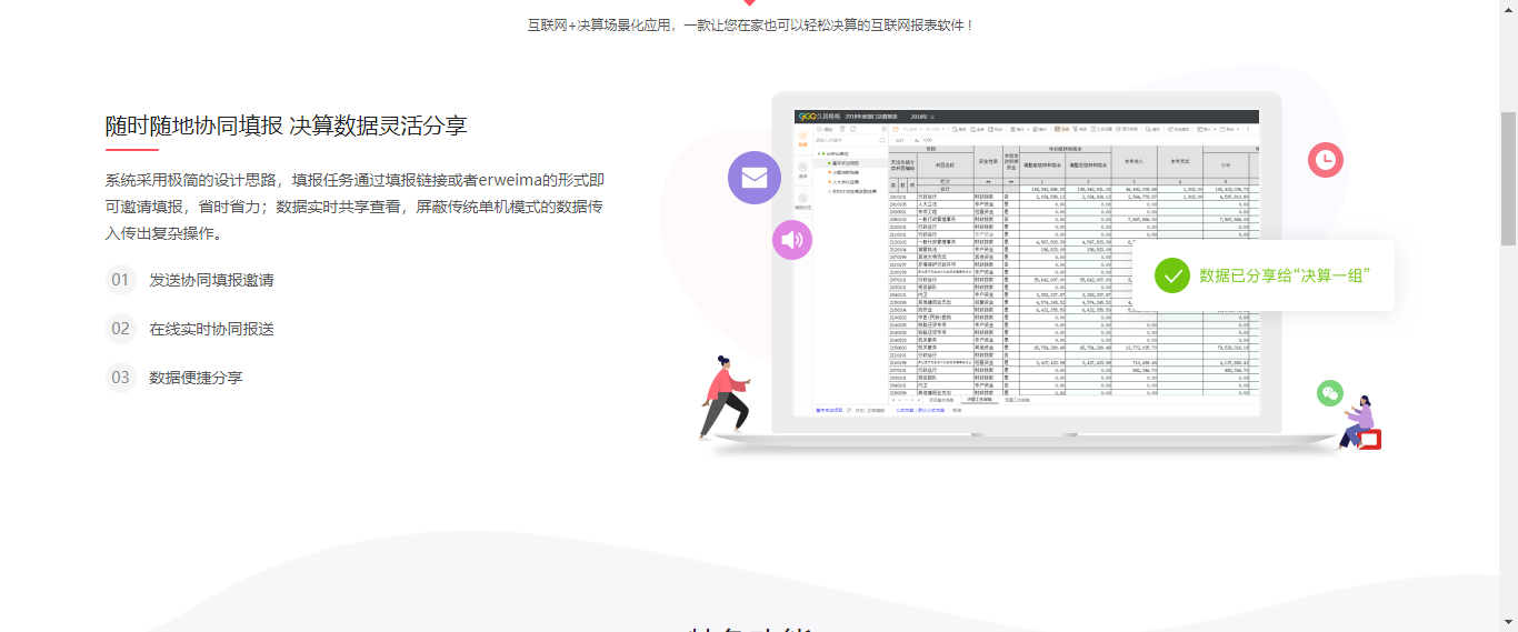 久其云的功能截图
