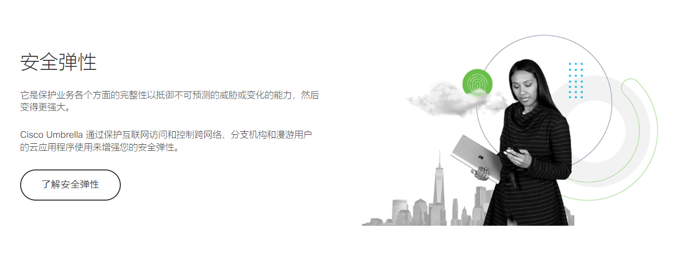 Cisco Umbrella的功能截图