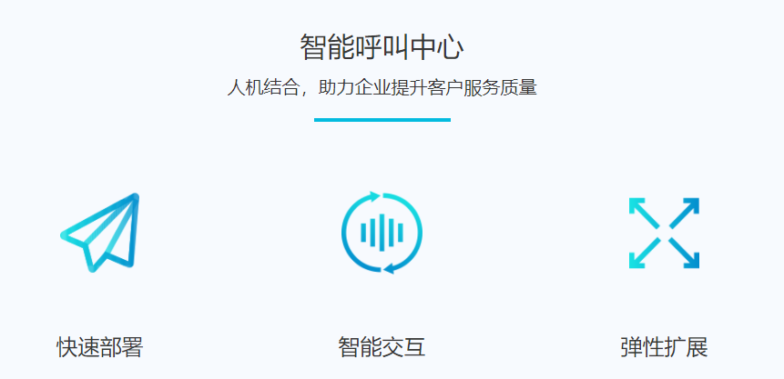 微呼智能服务的功能截图