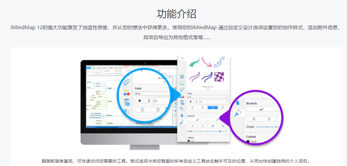 iMindMap的功能截图