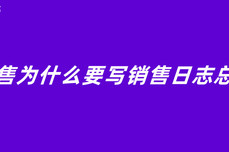 销售为什么要写销售日志总结